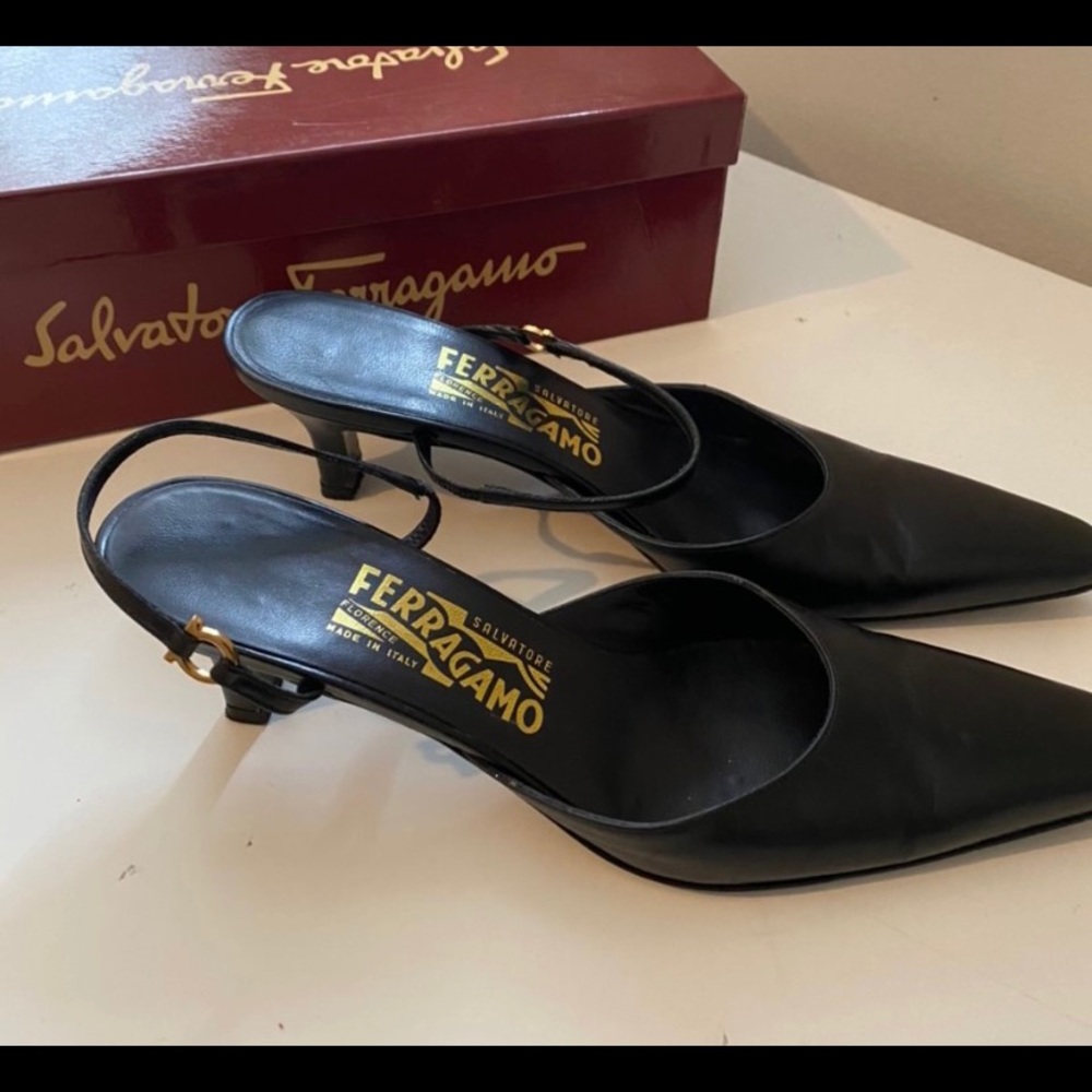 Salvatore Ferragamo Kitten Heels